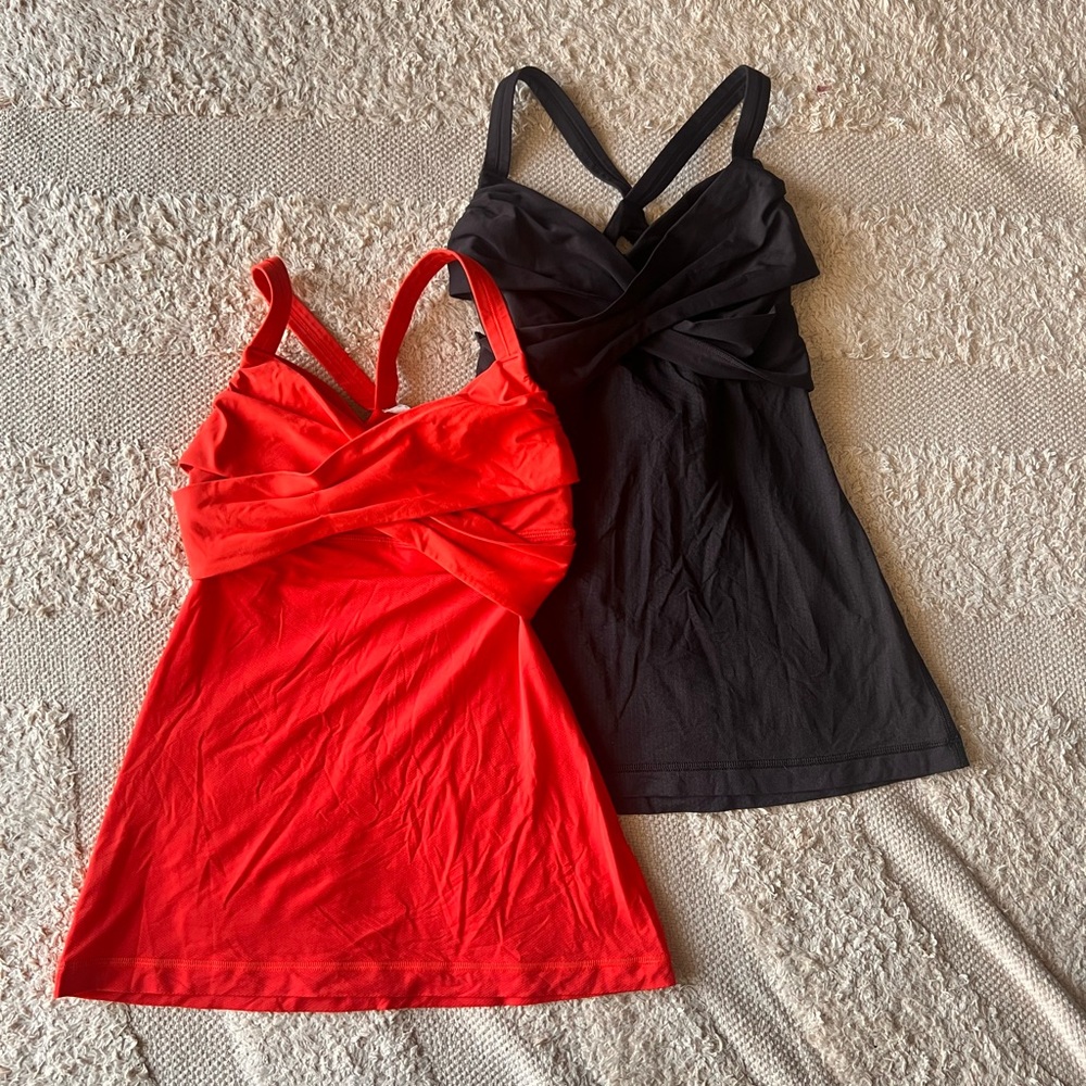 Lululemon Wrap it up tank size 4 bundle
